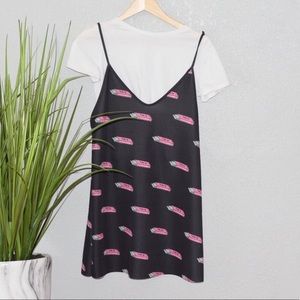 Zara Bubblegum print dress